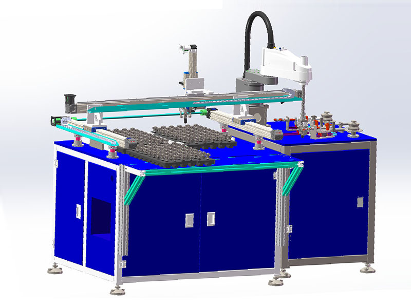 機器人自動打油與上下料設(shè)備